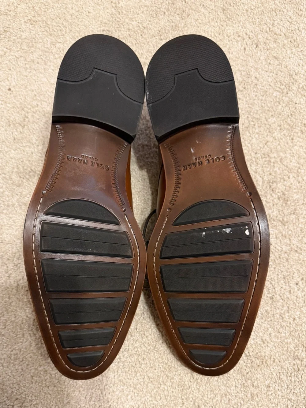 Men’s Cole Haan leather dress shoes size 11.5